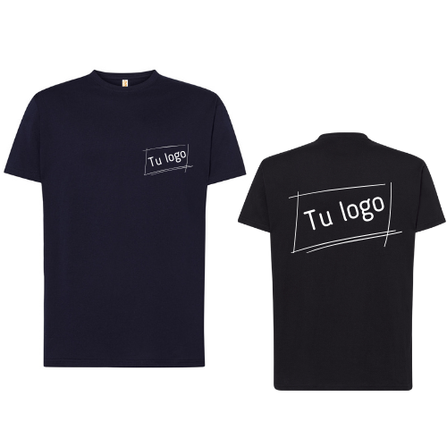 Camiseta corporativa personalizable con tu logo
